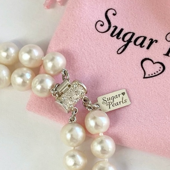 Freshwater Pearl Double Strand Bracelet - Picture 4 of 5